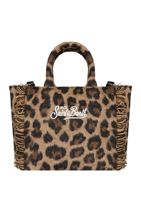 Сумка кросс-боди с анималистичным принтом 