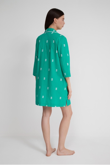 Женский короткий зелёный халат DKNY YI30011 купить в интернет-магазине Bestelle фото 2
