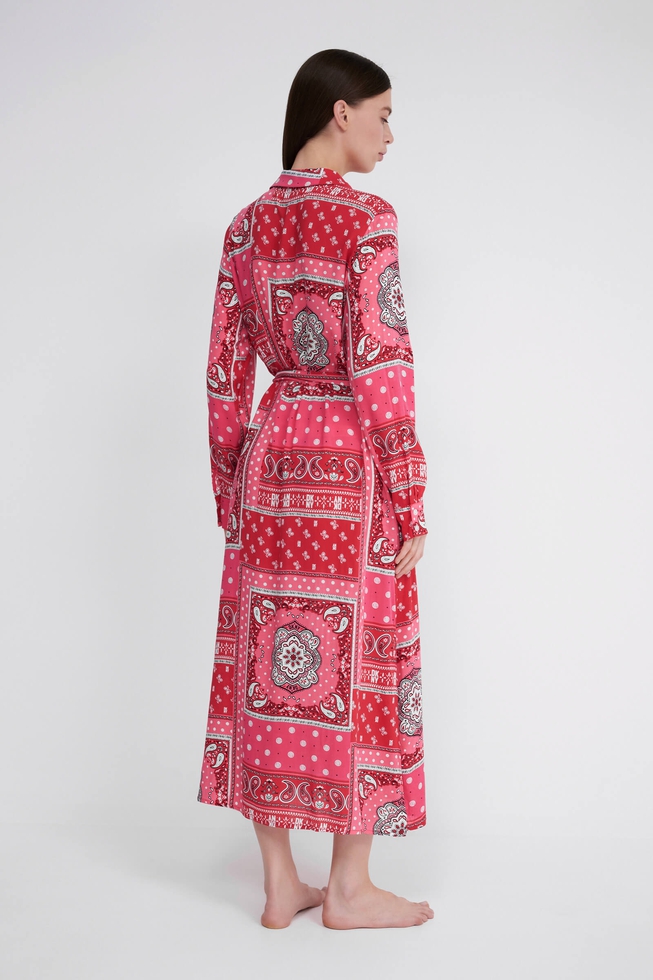 Женский длинный халат 2