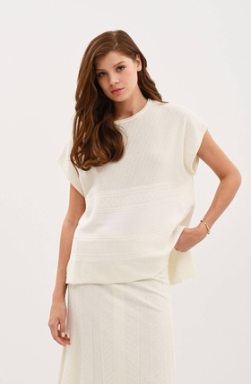 Туника женская молочная