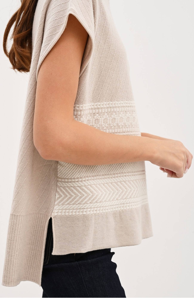Туника женская бежевая 2