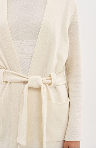 Женский кремовый кардиган  Giorgio Grati 049CD03 0023 купить в интернет-магазине Bestelle фото 8