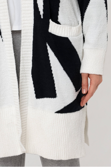 Женский чёрно-белый кардиган DKNY YI2022687 купить в интернет-магазине Bestelle фото 5
