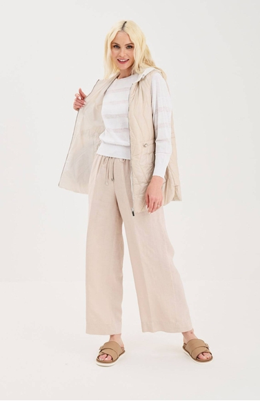 Женский бежевый жилет Peserico M03333.A2218 купить в интернет-магазине Bestelle фото 3