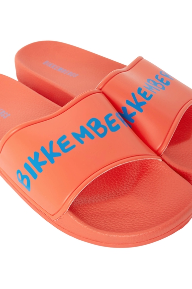 Мужские оранжевые шлепанцы Bikkembergs BKK3MSR03 купить в интернет-магазине Bestelle фото 5