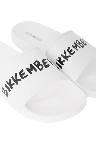 Мужские белые шлепанцы Bikkembergs BKK3MSR03 купить в интернет-магазине Bestelle фото 5