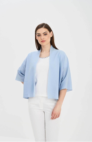 Женский голубой кардиган Giorgio Grati 048CD15 0046 купить в интернет-магазине Bestelle фото 1