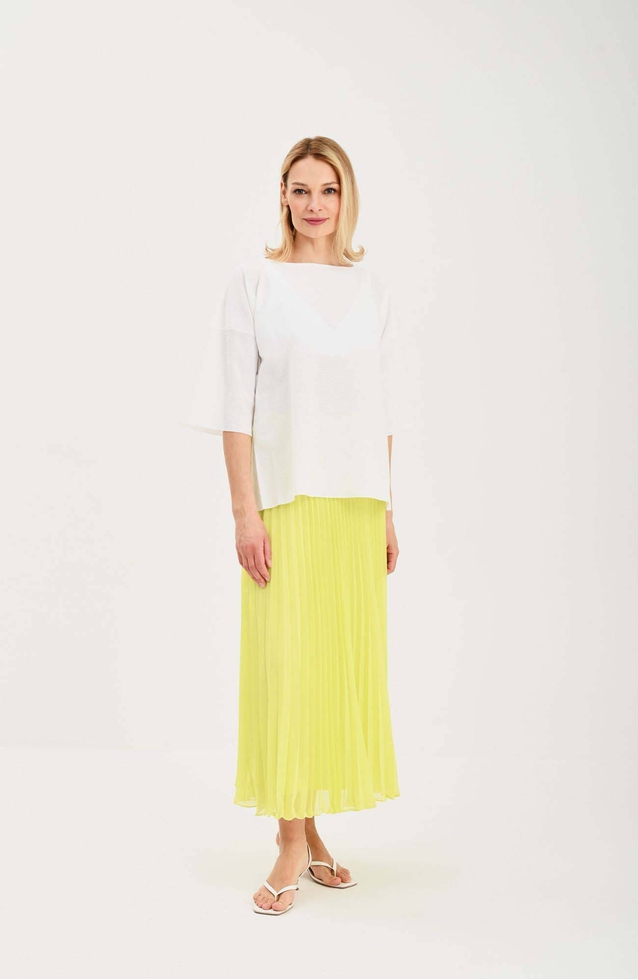 Женский белый джемпер 2