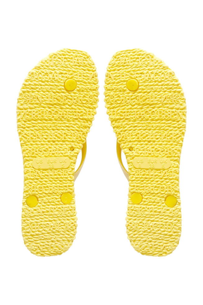 Женские желтые сланцы 4
