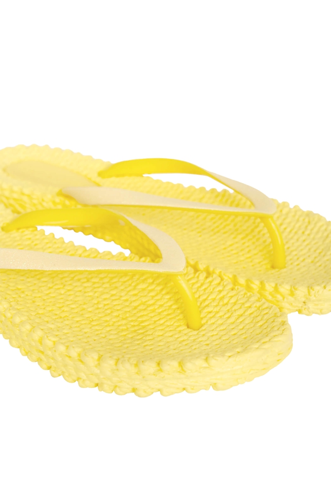 Женские желтые сланцы 5