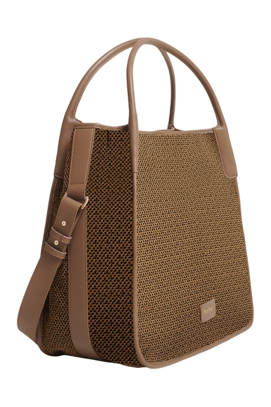 Женская коричневая сумка Max Mara Leisure FREDA 2516511039 купить в интернет-магазине Bestelle фото 2