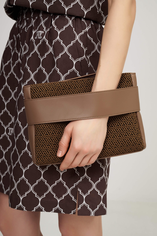 Женский клатч с ремешком   5