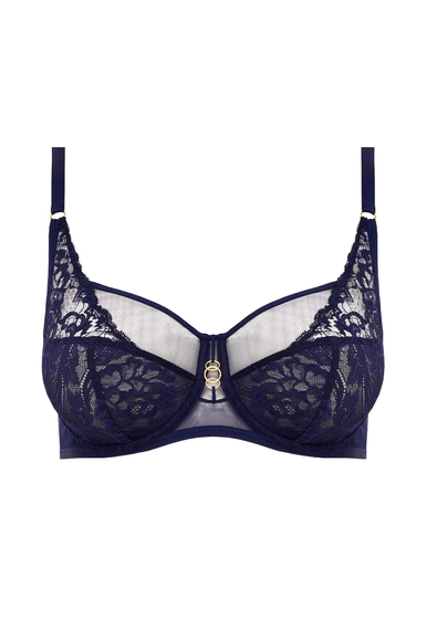Синий бюстгальтер с мягкими чашками Aubade 3AN13 купить в интернет-магазине Bestelle фото 5