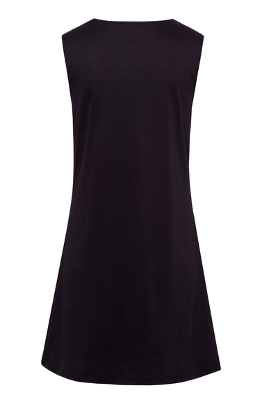 Чёрная короткая ночная сорочка Hanro 077929 купить в интернет-магазине Bestelle фото 6