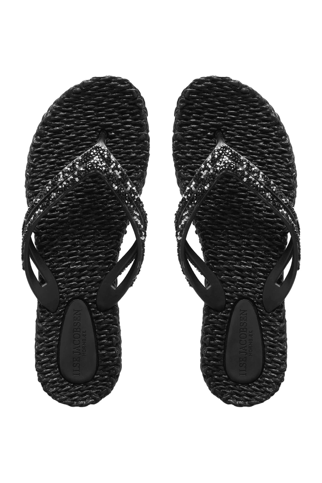 Женские сланцы с блестками  1