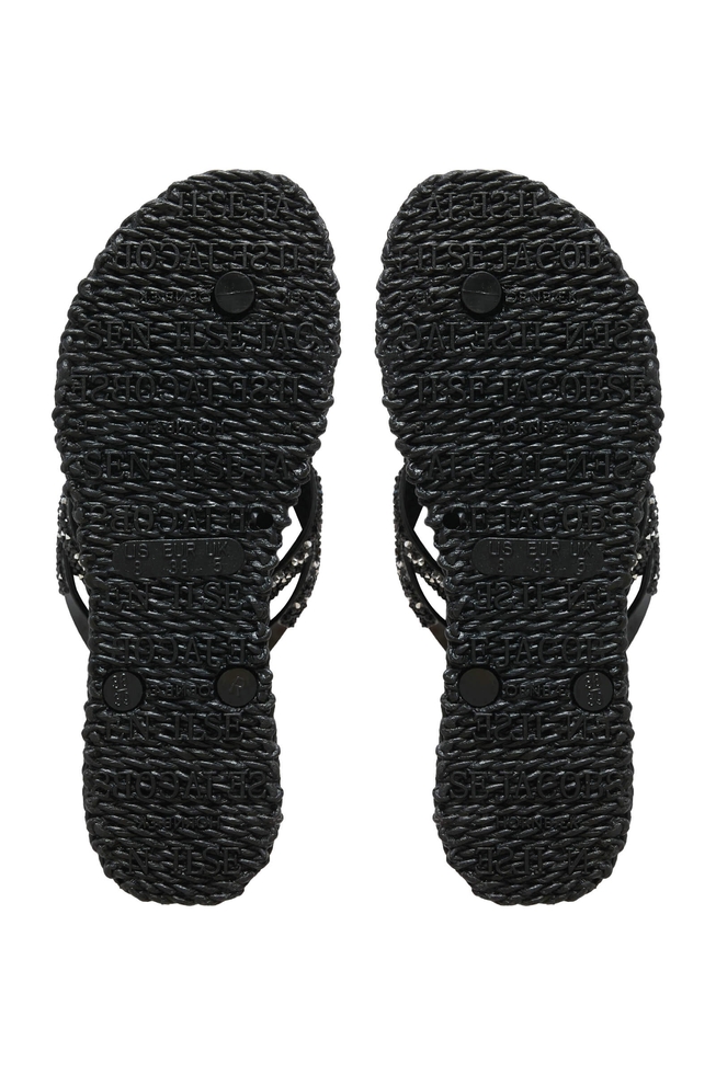 Женские сланцы с блестками  2