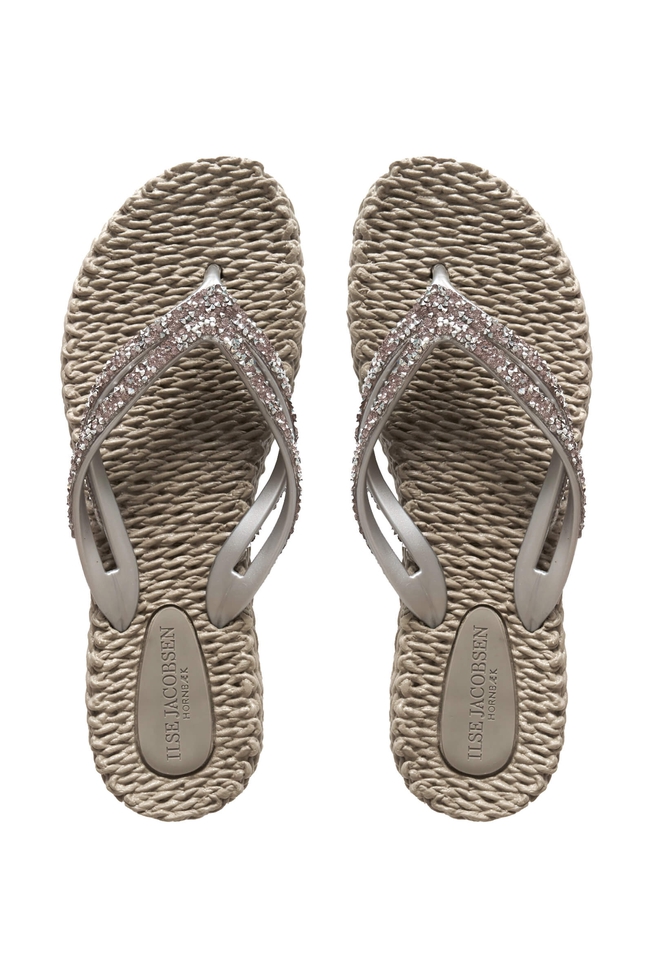 Женские сланцы с блестками 5