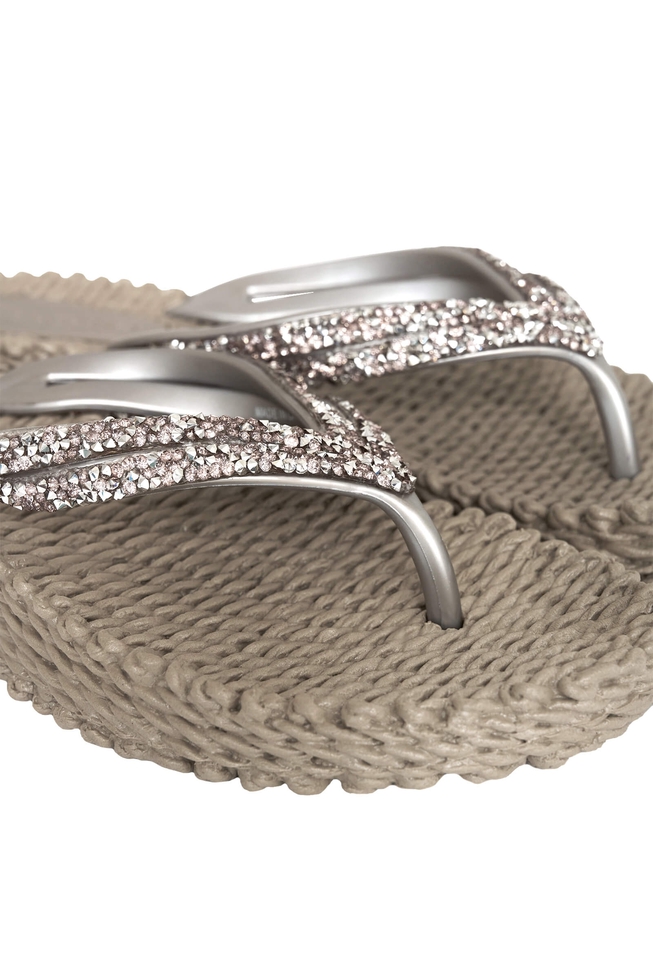 Женские сланцы с блестками 2