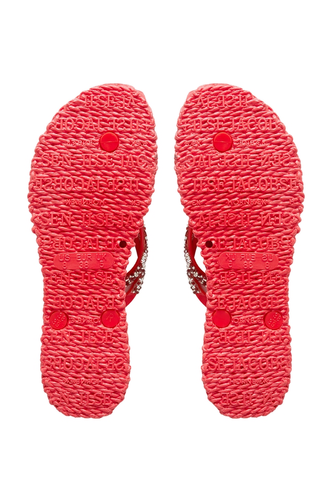 Женские сланцы с блестками  4