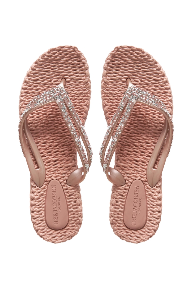 Женские сланцы с блестками  1