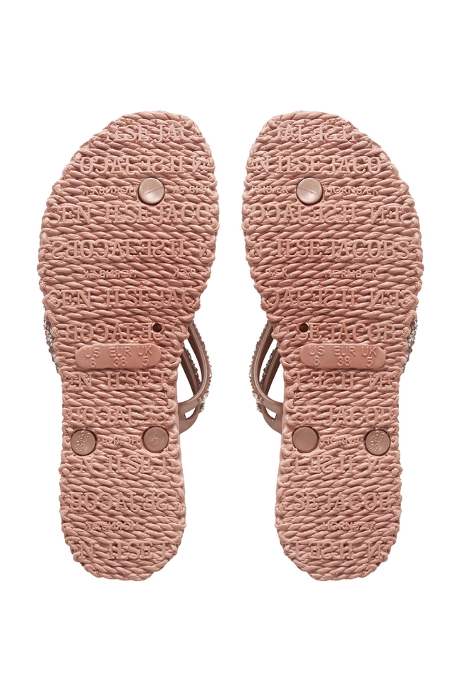 Женские сланцы с блестками  4