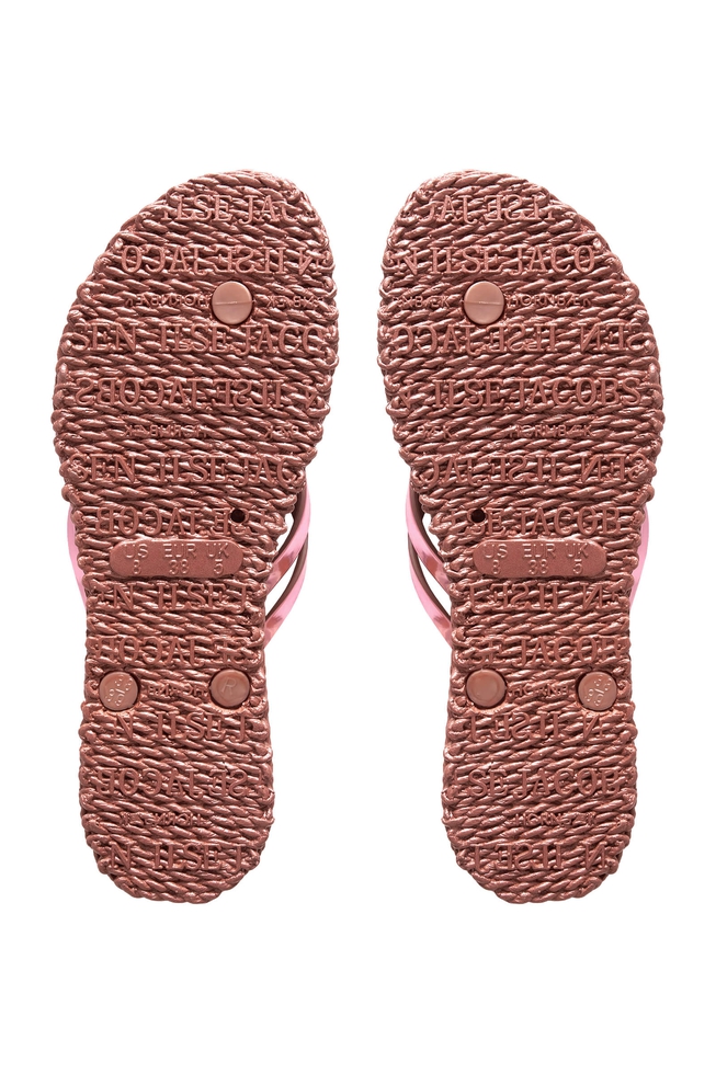 Женские розовые сланцы  4