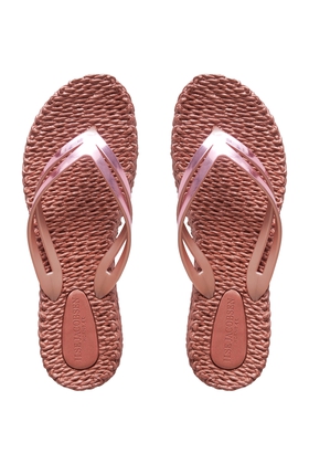 Женские розовые сланцы 