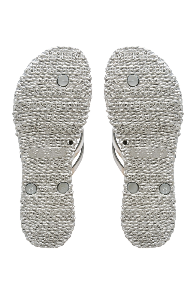 Женские сланцы серебристые  4