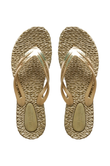 Женские золотистые сланцы Ilse Jacobsen CHEERFUL08M купить в интернет-магазине Bestelle фото 1