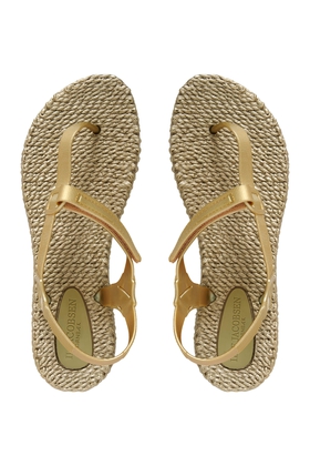 Женские сланцы с застежкой на липучках