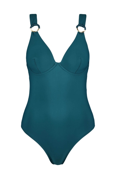 Слитный зелёный купальник Aubade LT55 купить в интернет-магазине Bestelle фото 1