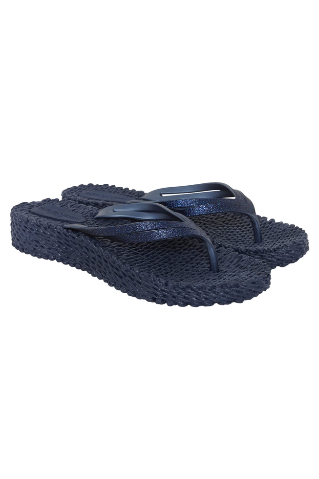 Женские сланцы с блестками 3