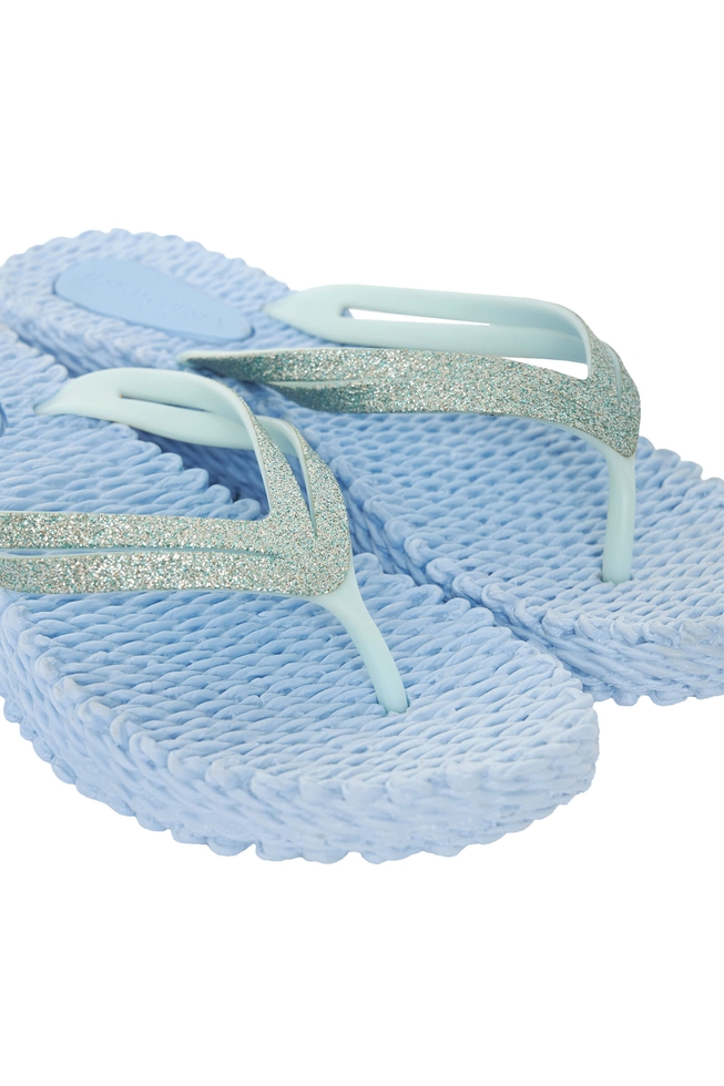 Женские сланцы с блестками 8