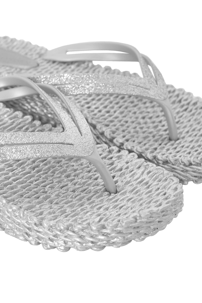 Женские сланцы с блестками 7