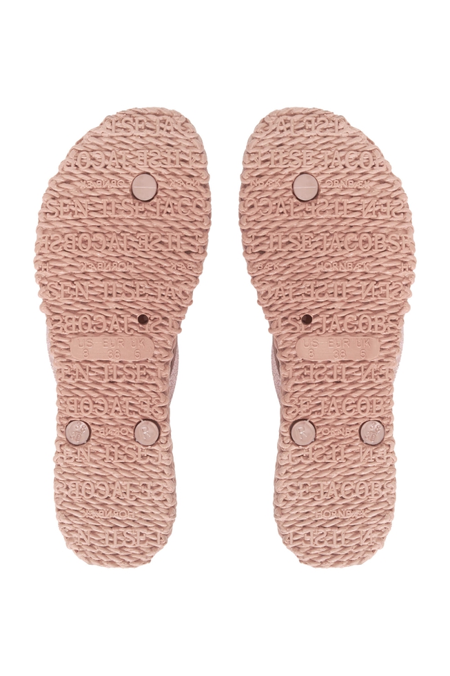 Женские розовые сланцы 4