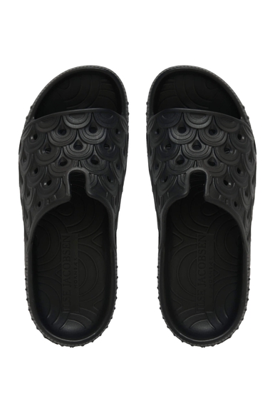 Женские шлепанцы на платформе с перфорацией  Ilse Jacobsen BIRCH02 купить в интернет-магазине Bestelle фото 1