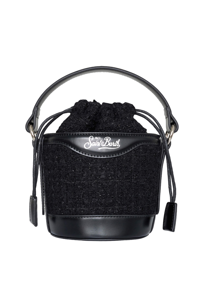 Сумка-кисет на завязках с длинной ручкой  1