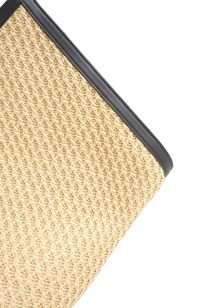 Женская бежевая сумка  5