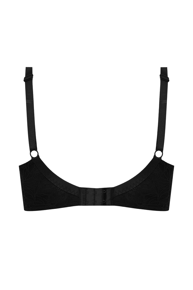  Черный бюстгальтер с мягкими чашками  3