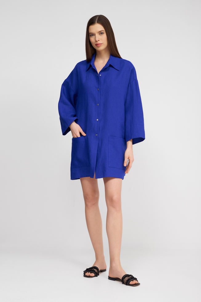 Синяя блузка  3