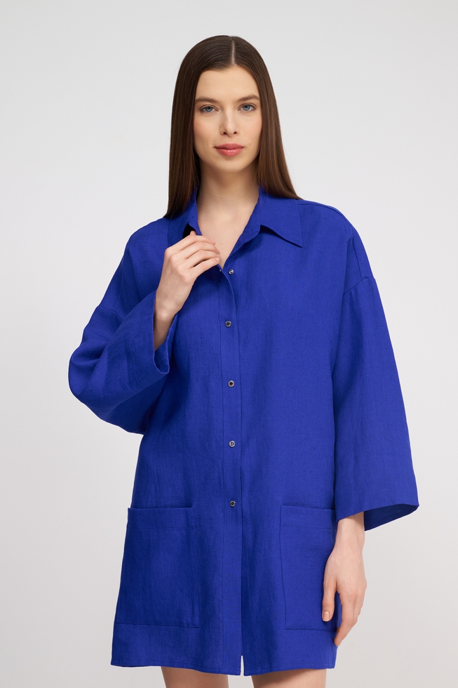 Синяя блузка  1