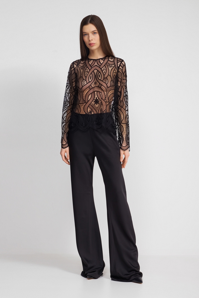 Блузка с длинным рукавом 3