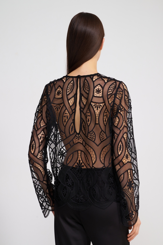 Блузка с длинным рукавом 2