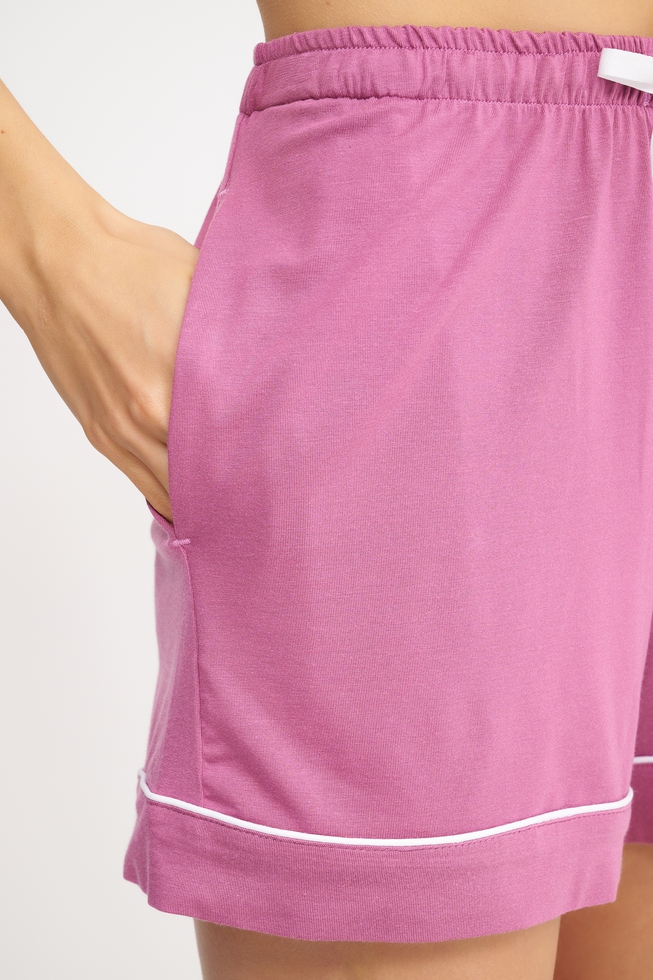  Женская пижама с шортами  7