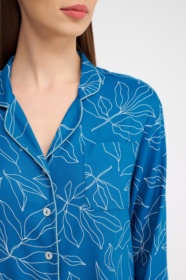 Халат женский на пуговицах 4