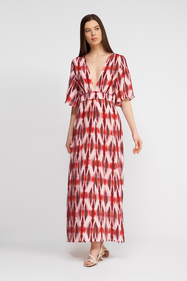  Длинное пляжное платье  2