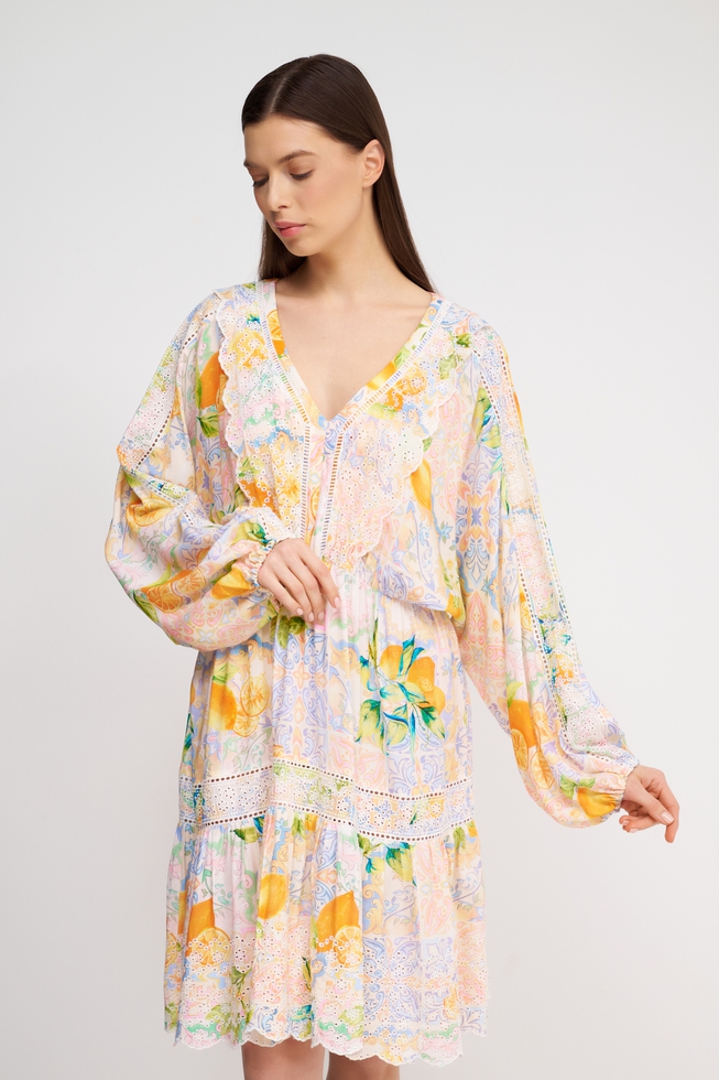  Короткое пляжное платье  4