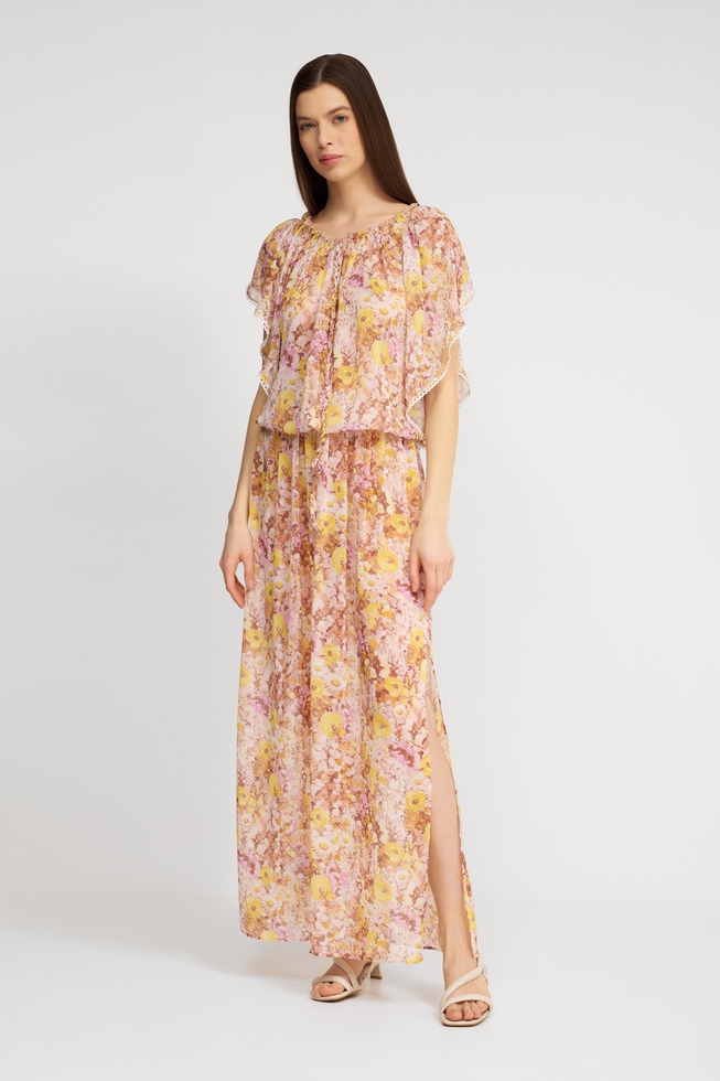 Длинное пляжное платье 3