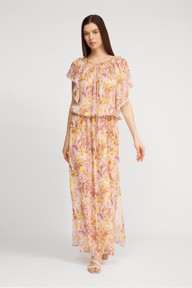 Длинное пляжное платье 2