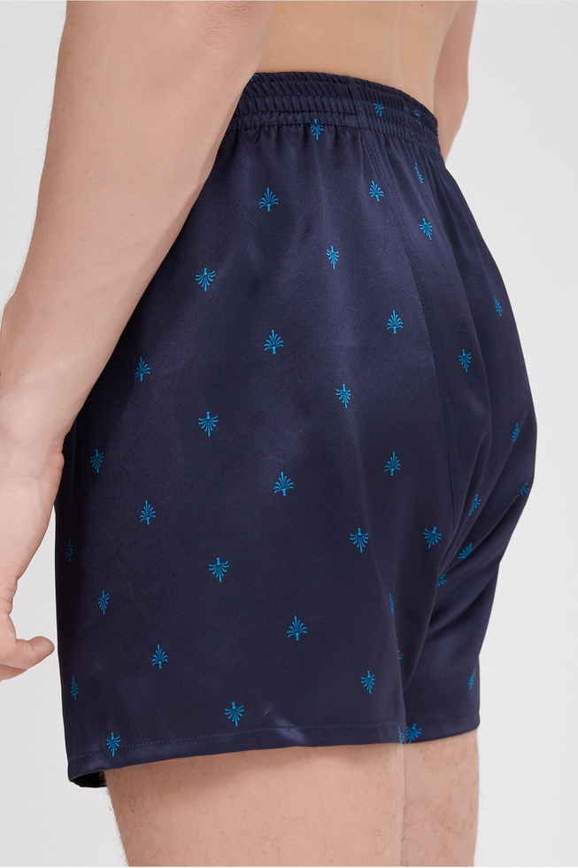  Мужские шелковые трусы-шорты  2